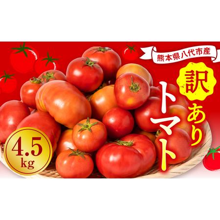 ふるさと納税 【順次発送】 【訳あり】 八代市産 規格外トマト 4.5kg 熊本県 トマト 野菜 熊...