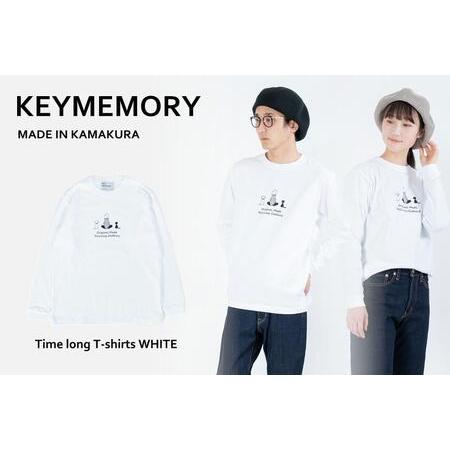 ふるさと納税 《2》メンズL　TimeロングTシャツ　White 神奈川県鎌倉市
