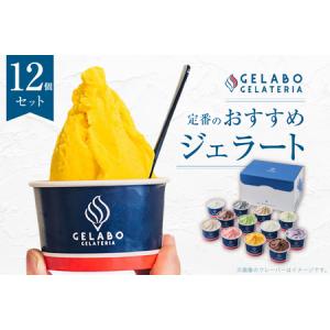 ふるさと納税 定番のおすすめジェラート12個セット 北海道札幌市