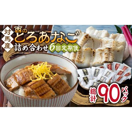 ふるさと納税 【全6回定期便】対馬産 穴子 詰め合わせ 15PAC [WAV009] 対馬 新鮮 と...