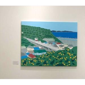 ふるさと納税 原画「石橋からの景色」【キャンパ...の詳細画像1