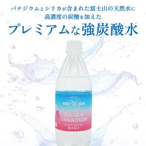 ふるさと納税 シリカ&バナジウム強炭酸水PET...の詳細画像1