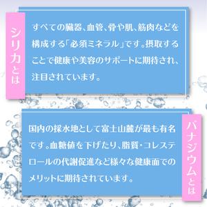 ふるさと納税 シリカ&バナジウム強炭酸水PET...の詳細画像2