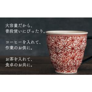 ふるさと納税 喜鶴製陶【有田焼】マグカップ 花...の詳細画像1
