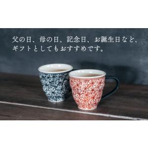 ふるさと納税 喜鶴製陶【有田焼】マグカップ 花...の詳細画像4