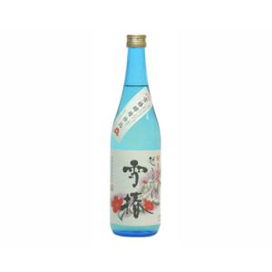 ふるさと納税 日本酒 越乃雪椿 雪椿酵母仕込 純米吟醸（720ml×1本） 日本酒 地酒 純米吟醸 ...