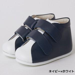 ふるさと納税 ちいくっく(R)〈あるく機能が目覚めるくつ〉(プレーン) (サイズ：13.5cm、カラー：ネイビー×ホワイト)_0072-005-T05-3-3 東京都台東区