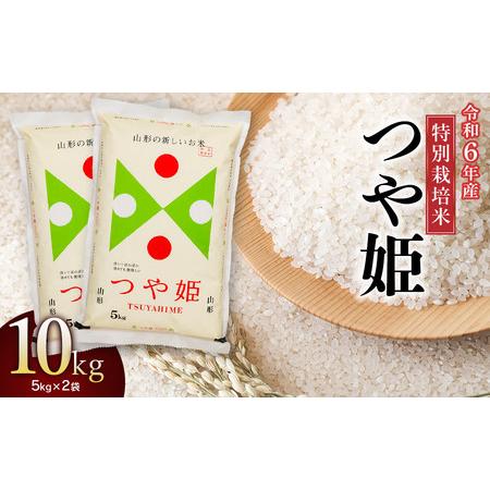 ふるさと納税 【令和5年産】 山形県庄内産 特別栽培米 つや姫10kg（5kg×2） 鶴岡米穀商業協...