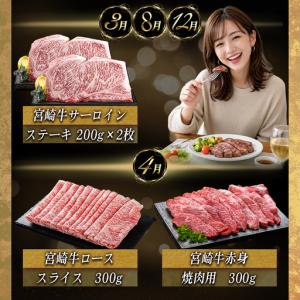 ふるさと納税 宮崎牛定期便(10ヶ月)〔01-...の詳細画像2