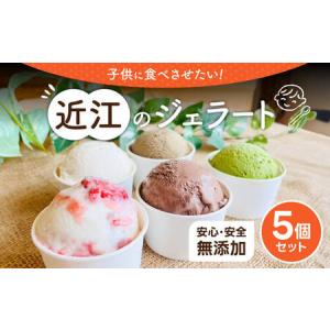 ふるさと納税 近江のジェラート　（６個セット）　O-E07　かなめカフェ 東近江 滋賀県東近江市｜furunavi