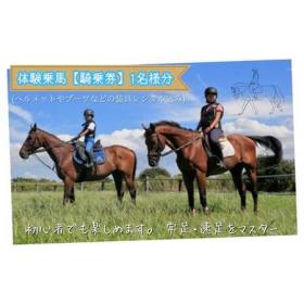 ふるさと納税 体験乗馬　騎乗券A（30分／1枚分） 茨城県利根町