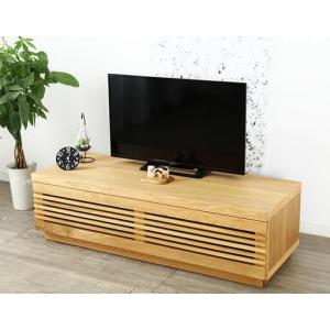 ふるさと納税 大川家具 ジャギー120TVボード1枚扉 オーク(ナラ) 台輪 福岡県大川市