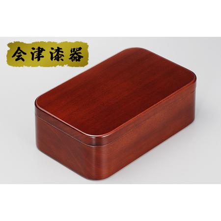 ふるさと納税 杢目 ポプラ一段 弁当｜会津若松 漆器 特産品 [0139] 福島県会津若松市