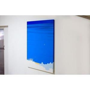 ふるさと納税 オリジナル風景画　オーダー制作　ペインティング　小田原にある景色　心象風景　片田舎の風景　子供の頃に見た風景　海　空　.. 神奈川県小田原市