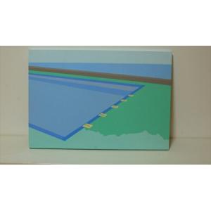 ふるさと納税 原画【お家に帰ろう】オリジナル風景画　 ペインティング　小田原出身在住イラストレーターの作品　心象風景　子供の頃見た風.. 神奈川県小田原市