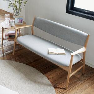 ふるさと納税 旭川家具 カンディハウス　KAMUY LUXリビング 2シーター 北海道ナラNF　トニカLGY_02052 北海道旭川市