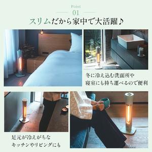 ふるさと納税 アラジン 電気ストーブ グラファ...の詳細画像3