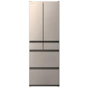 ふるさと納税 日立 冷蔵庫 【標準設置費込み】HWCタイプ 6ドア フレンチドア(観音開き) 485L『2025年度モデル』R-HWC49X-N【ライトゴールド】 大.. 栃木県栃木市