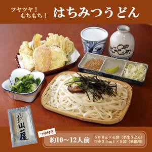 ふるさと納税 はちみつうどん500g×4袋 約10〜12人前(半生うどん)【1430841】 群馬県...