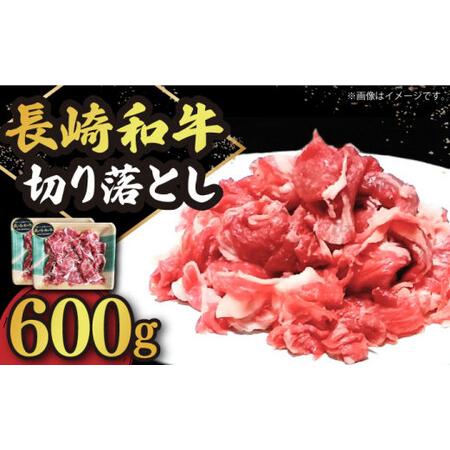 ふるさと納税 長崎和牛 切り落とし 600g (300g×2)【有限会社長崎フードサービス】[DBL...