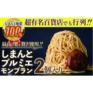 ふるさと納税 1mm極細！とろけるモンブラン「プルミエmini」2個　Qdr-210