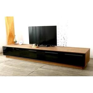 ふるさと納税 大川家具 ソフィア200TVボード ブラックフレーム 天然木ウォールナット 台輪 福岡県大川市