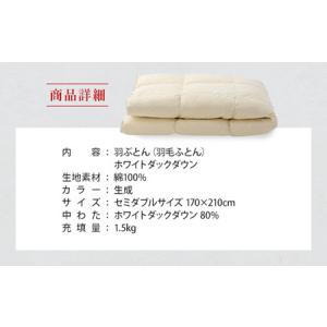 ふるさと納税 IWATA 羽ぶとん(羽毛ふとん...の詳細画像2