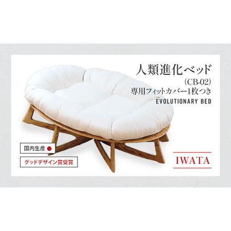 ふるさと納税 IWATA　人類進化ベッド　CB-02　（専用フィットカバー1枚つき）　AA056 滋...