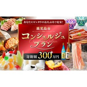 ふるさと納税 コンシェルジュプラン 寄付額 300万円 コース K000-CP300 鹿児島県鹿児島市