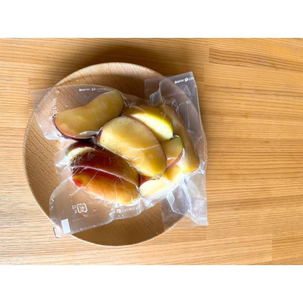スムージーにぴったり！フルプロ農園の【冷凍りんご】 1kg (200g×5袋) 信州りんごを凍らせて...