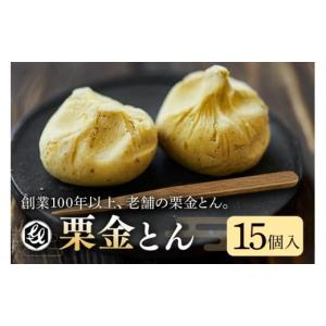 ふるさと納税 和菓子 栗きんとん 岐阜県 八百津町 限2.銘菓「栗金とん」15個入「亀喜総本家」｜ふるさとチョイス