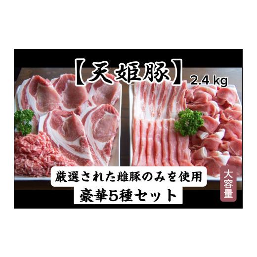 ふるさと納税 山形県 天童市 06D2060　天姫豚セット2.4kg