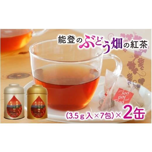 ふるさと納税 お茶類 石川県 穴水町 能登のぶどう畑の紅茶 ティーバッグ（3.5g × 7包）× 2...