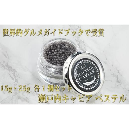 ふるさと納税 香川県 東かがわ市 [No.4631-0841]瀬戸内キャビア 15g・25g 各1個