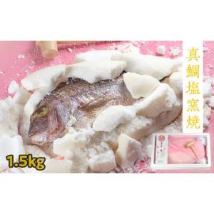 ふるさと納税 徳島県 鳴門市 鯛の塩釜焼 1．5kg（木槌...