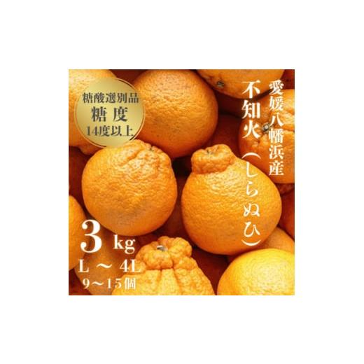 ふるさと納税 みかん・柑橘類 愛媛県 八幡浜市 ＼糖度14.0以上 酸1.4以下／糖酸選別品 不知火...