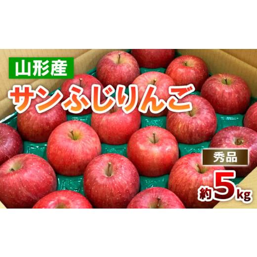 ふるさと納税 山形県 山形市 山形のサンふじりんご 秀品 約5kg(12〜20玉)  FZ18-21...