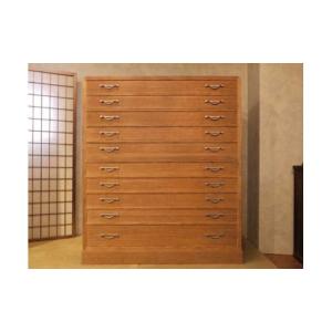 ふるさと納税 木工品・竹工品 福岡県 大川市 大川の匠 焼桐着物専用10段箪笥