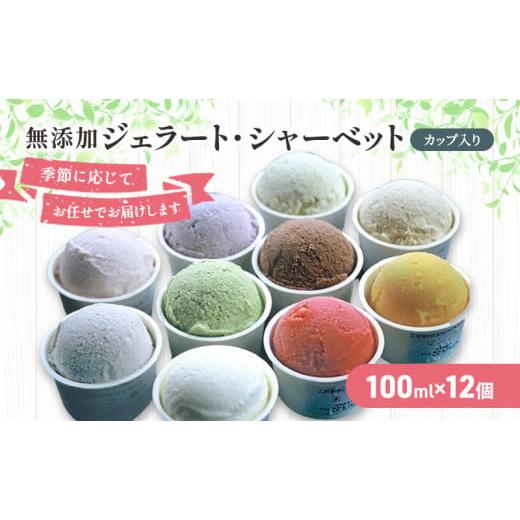 ふるさと納税 アイス・ヨーグルト ジェラート 福島県 郡山市 無添加 ジェラート・シャーベット詰合せ...