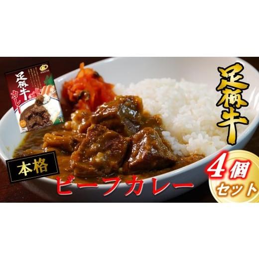 ふるさと納税 神奈川県 松田町 足柄牛を贅沢に使ったカレー200g×4個セット【足柄牛 肉 牛 カレ...