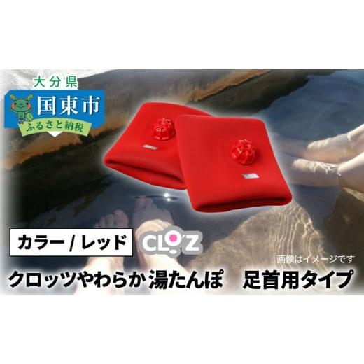 ふるさと納税 タオル・寝具 大分県 国東市 クロッツやわらか湯たんぽ ／足首用タイプ_2016Z