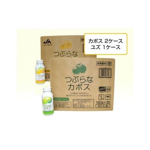 ふるさと納税 大分県 大分市 つぶらなカボス・つぶらなユズセット　3ケース 大分県 さわやか 夏みか...