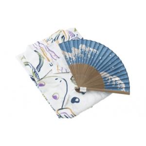 ふるさと納税 服 神奈川県 伊勢原市 花呉装 オリジナル手拭いアロハ＆和小物(扇子) 0471