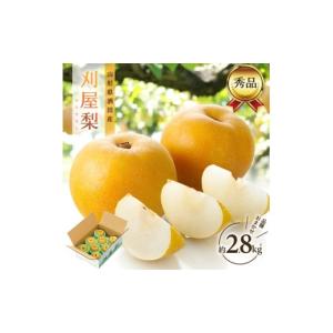 ふるさと納税 梨 山形県 酒田市 酒田の美味しい刈屋梨(和梨) 秀品　約2.8kg(6〜9玉入)　品種おまかせ SA2951