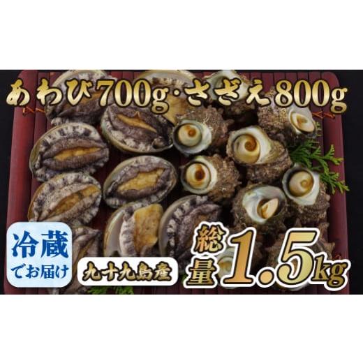 ふるさと納税 サザエ 長崎県 佐世保市 A182a 九十九島あわび(700g)・さざえ(800g) ...