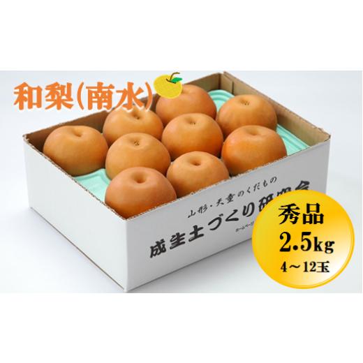 ふるさと納税 梨 山形県 天童市 08-05-010　和梨(南水)約2.5kg