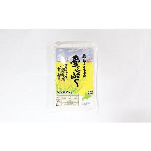 ふるさと納税 北海道 愛別町 【A57217】愛別町産米（もち米2kg×2袋）