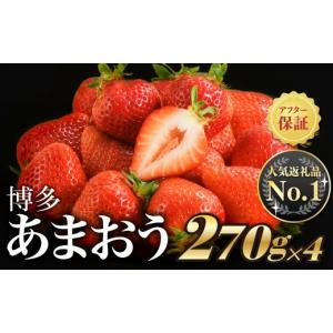 ふるさと納税 いちご 福岡県 新宮町 人気１位獲得謝礼品 限定品 あまおう約１，０８０g（先行受付／２０２７年２月以降発送）.A1609 あまおう
