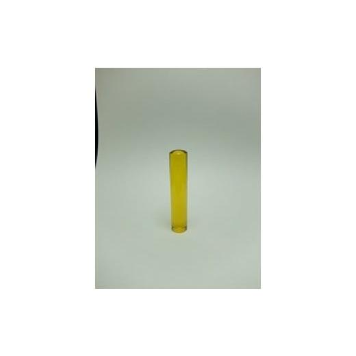 ふるさと納税 山梨県 富士川町 E444黄水晶　印鑑　12.0mm×60.0mm