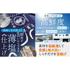 ふるさと納税 魚貝類 ちりめん 高知県 須崎市...の詳細画像3